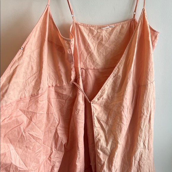 GAP Peach Ruffle Hem Mini Dress - Picture 8 of 10